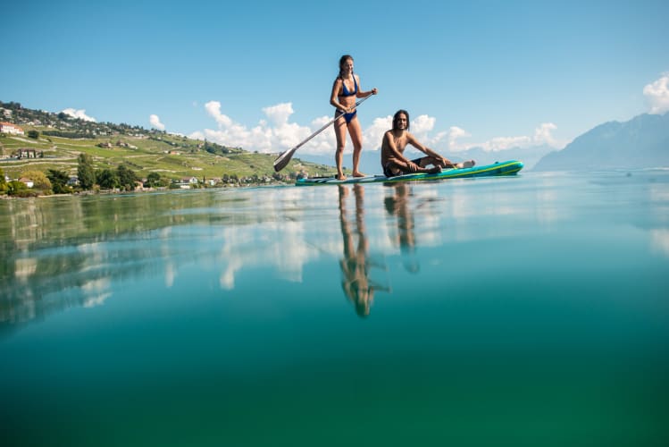 Paddle a Lutry sur le lac Leman - © Paddle a Lutry sur le lac Leman