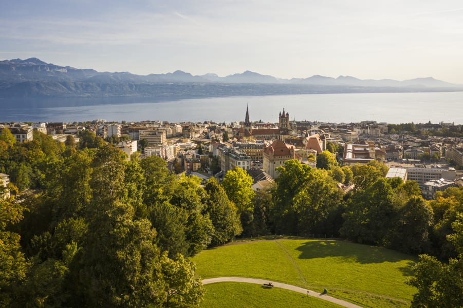 Vue general Lausanne - © Suisse Tourisme Giglio Pasqua