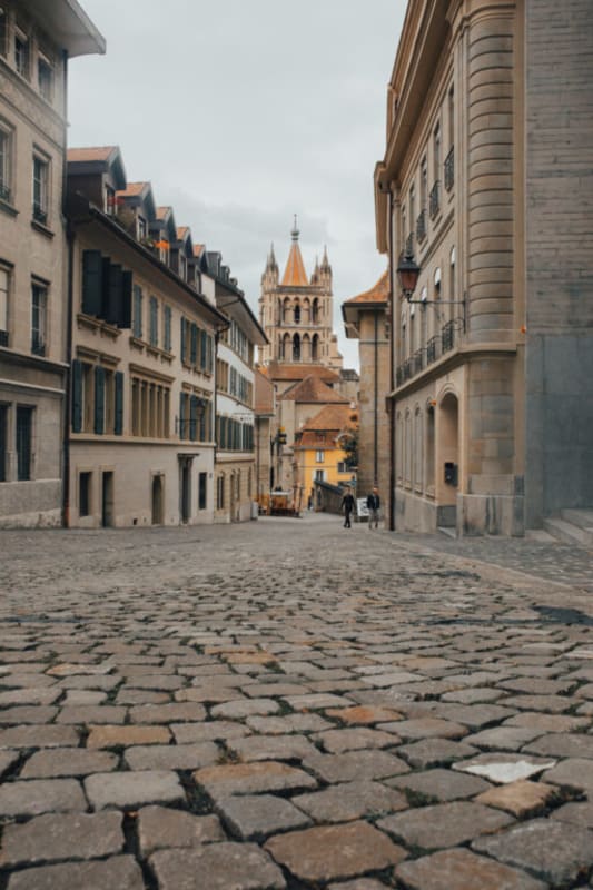 undefined - © Vue sur la Cathedrale depuis le quartier de la Cite