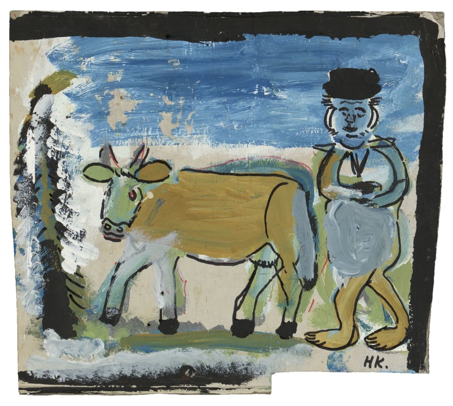 Atelier de numérisation – Ville de Lausanne, Collection de l’Art Brut, Lausanne - © Hans Krüsi