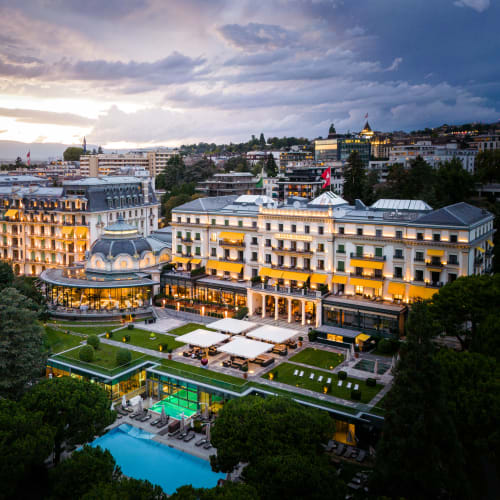 BEAU-RIVAGE PALACE VUE