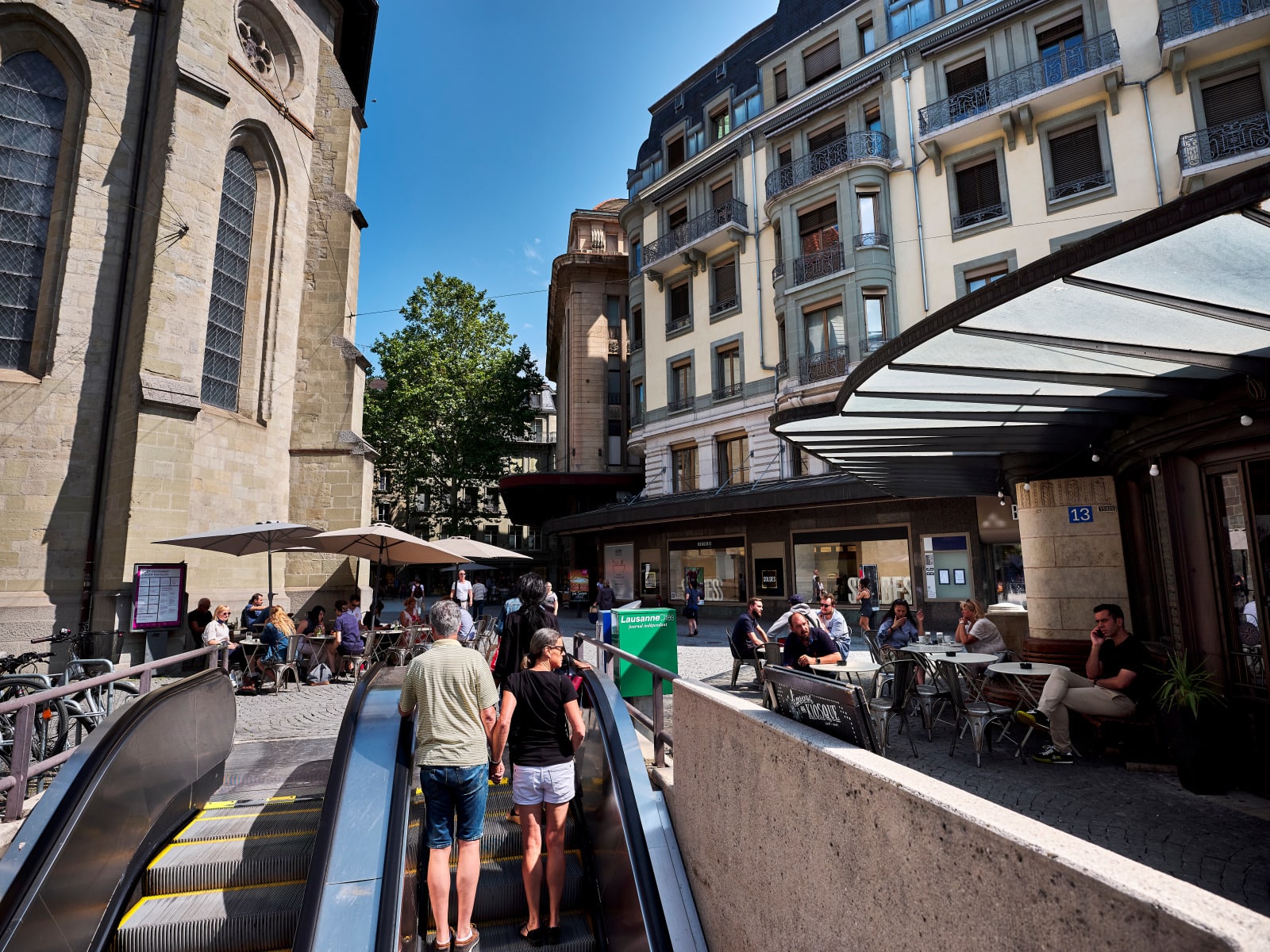 Visite insolite : connaissez-vous ces 10 fun facts à propos de Lausanne ? - © Place Saint-Francois
