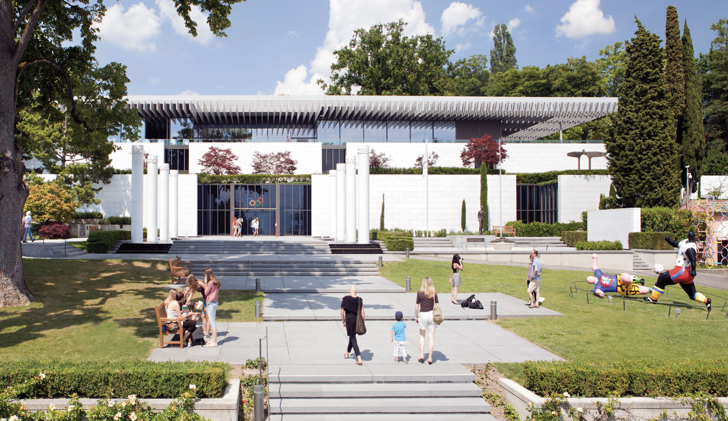 Facade-Musee-Olympique - © CIO/Lydie Nesvadba