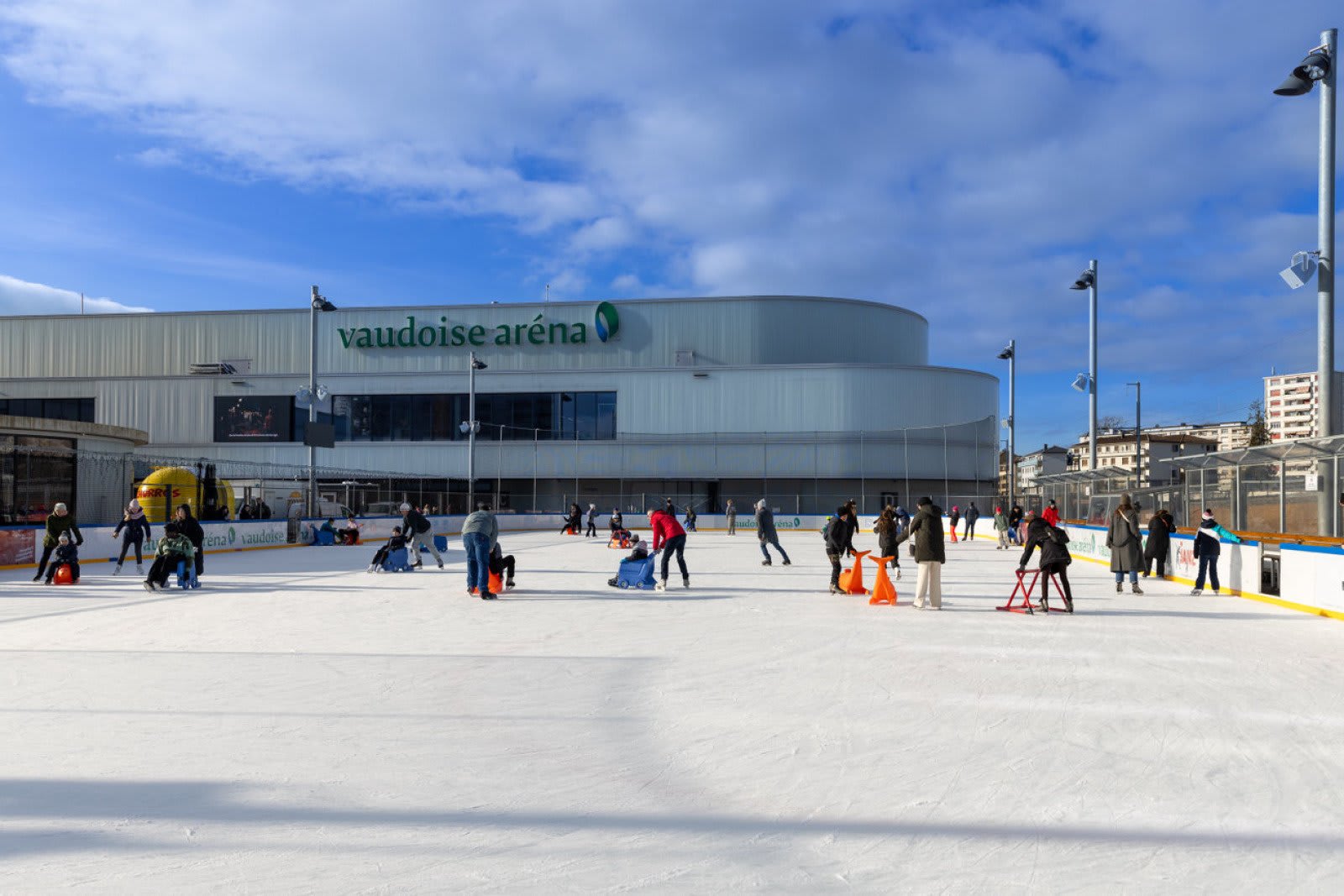 Où patiner à Lausanne ? - © Patinoire de la Vaudoise Arena.