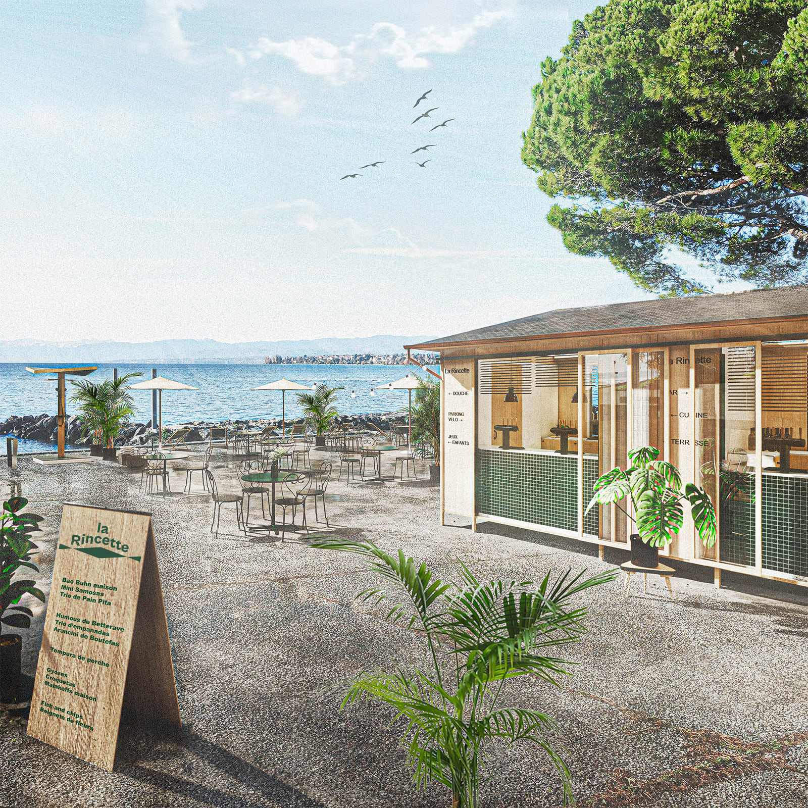 Top 10 des meilleures terrasses estivales de Lausanne - © 
