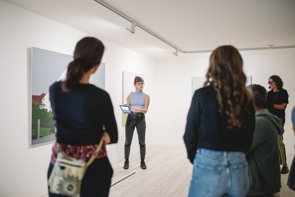 Visite comment&eacute;e de l'exposition &laquo;Cuno Amiet Les Quatre saisons&raquo;