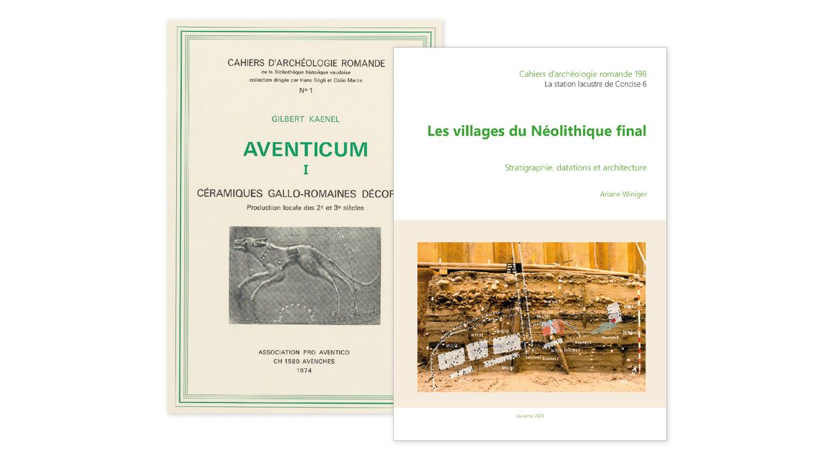 Les Cahiers d’archéologie romande fêtent leurs 50 ans