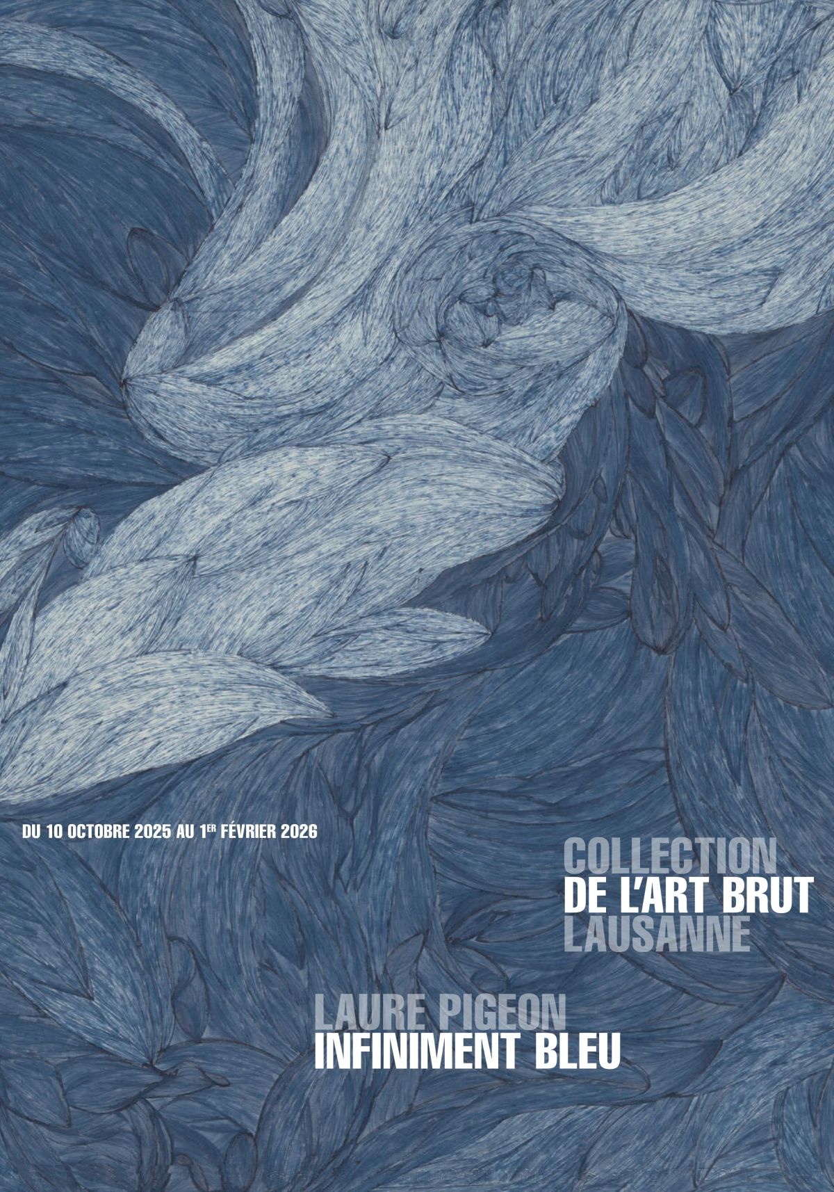 Vernissage de l'exposition "Laure Pigeon - infiniment bleu"
