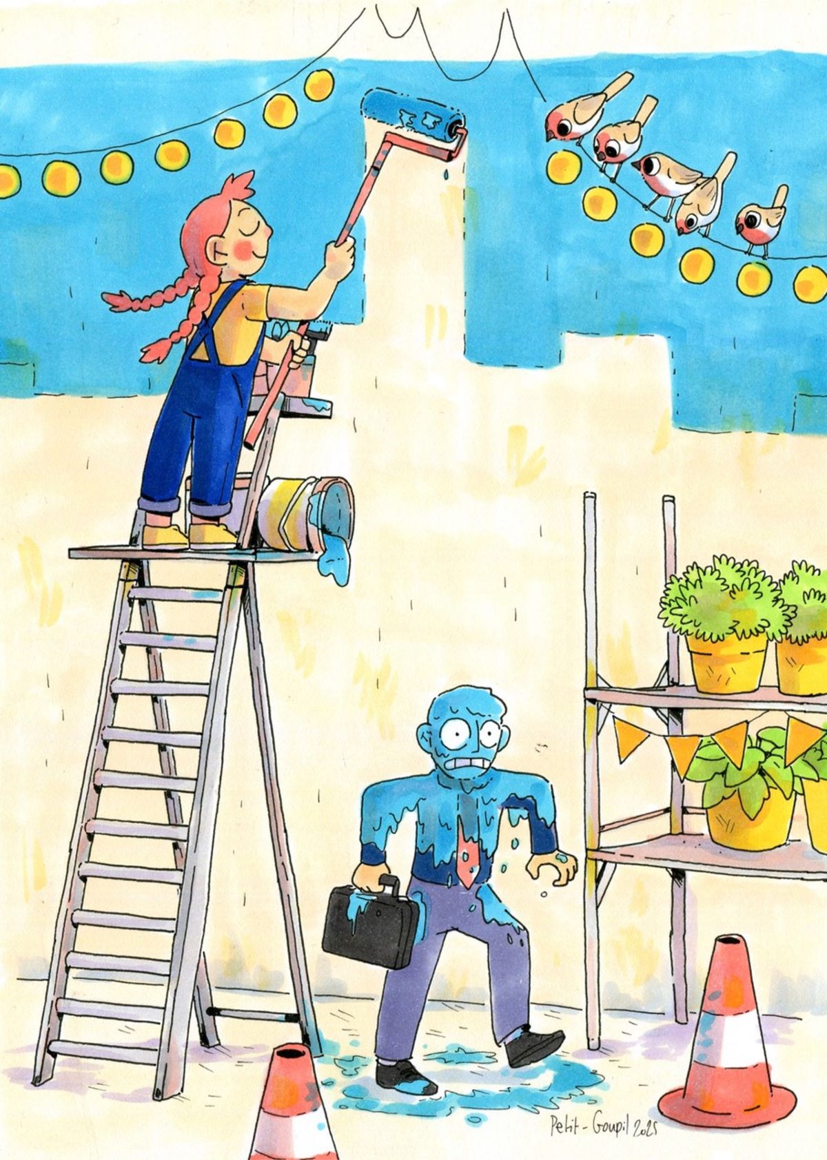 Bleu de travail