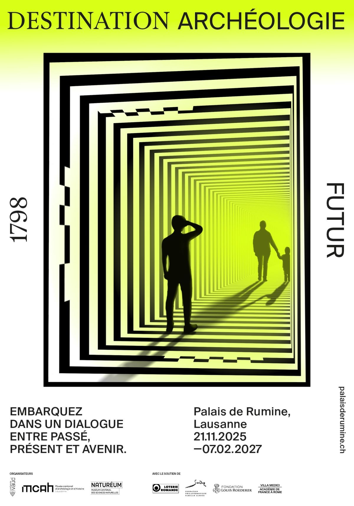 Vernissage de l'exposition "Destination archéologie. 1798 - Futur"