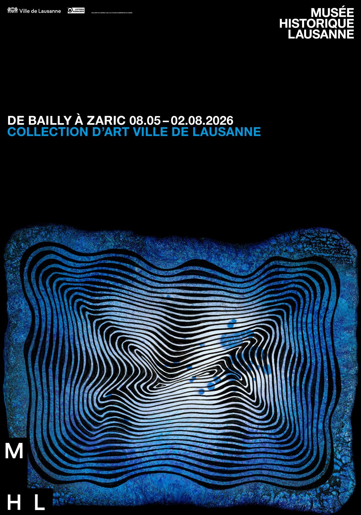 Vernissage : De Bailly &agrave; Zaric. Collection d'art Ville de Lausanne
