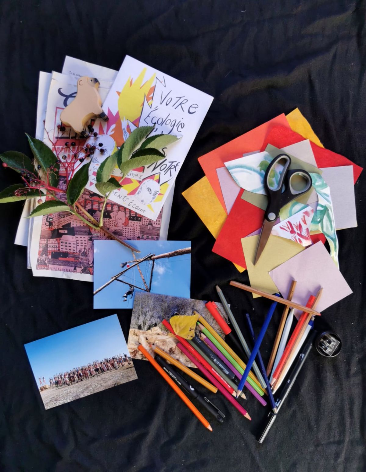 Atelier de cr&eacute;ation fanzine pour enfants