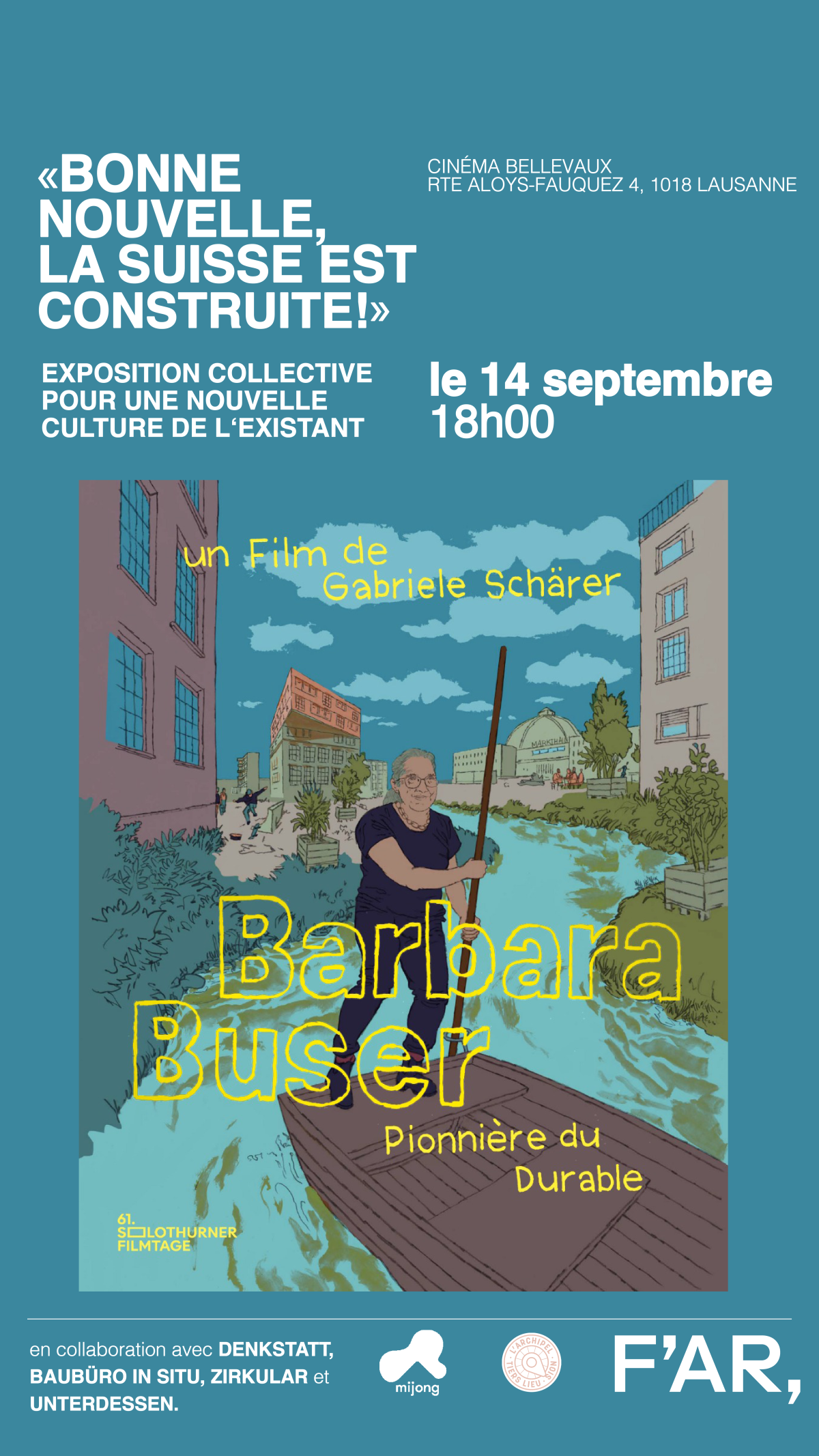 BARBARA BUSER &ndash; PIONNI&Egrave;RE DU DURABLE