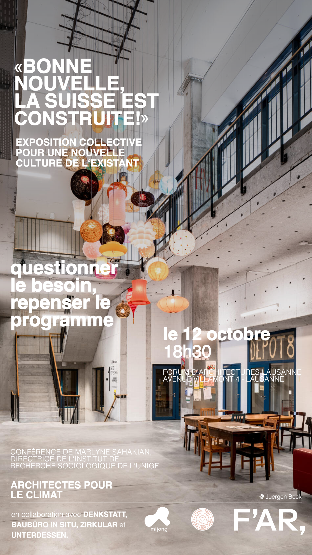 QUESTIONNER LE BESOIN, REPENSER LE PROGRAMME
