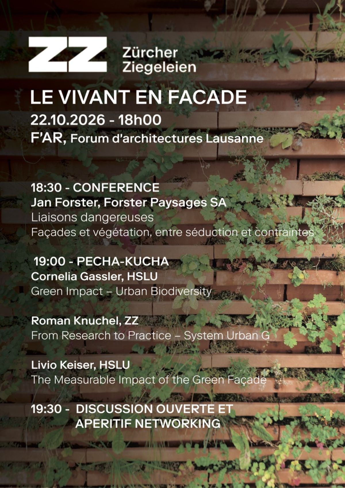 LE VIVANT EN  FA&Ccedil;ADE