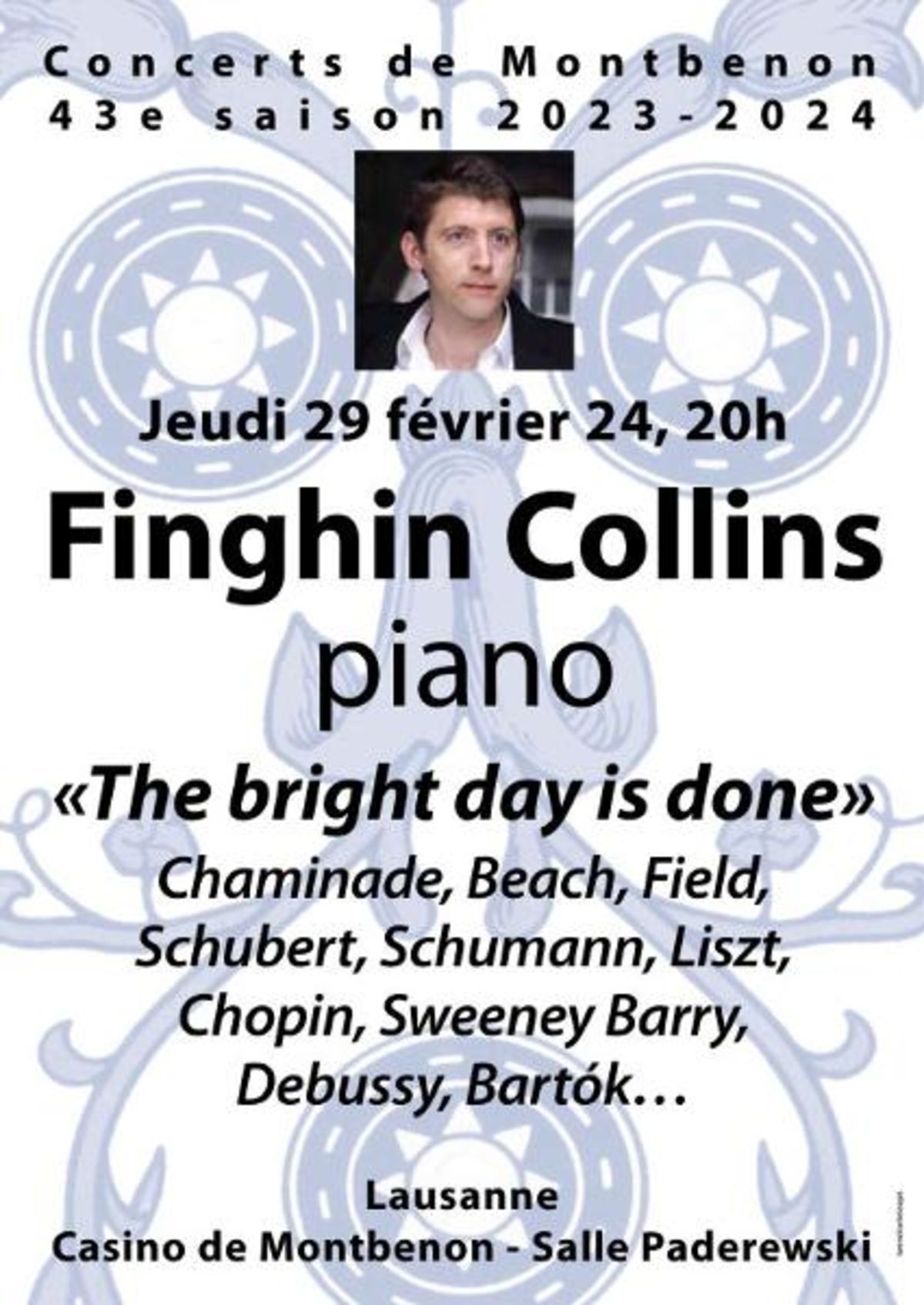 Finghin Collins – A bright day is done