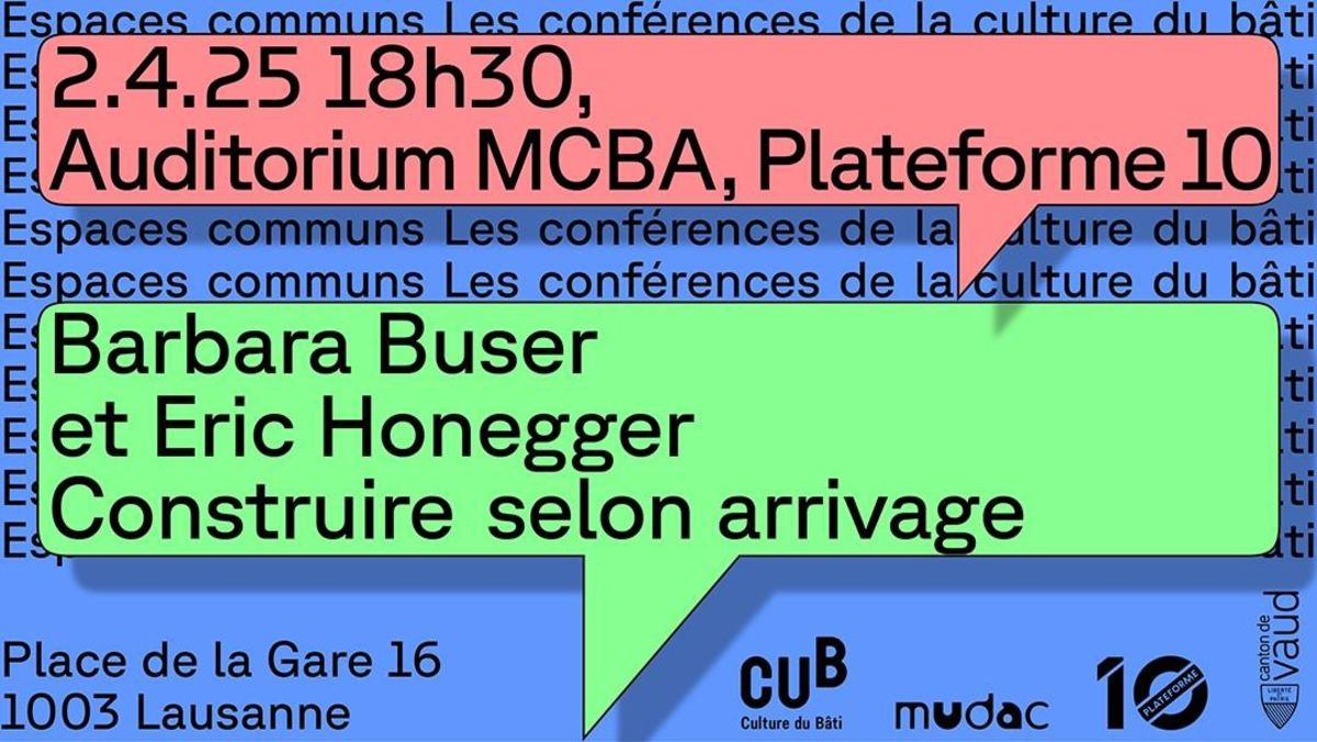 Conf&eacute;rence – Amelia Tavella / Ce qui est d&eacute;j&agrave; l&agrave;