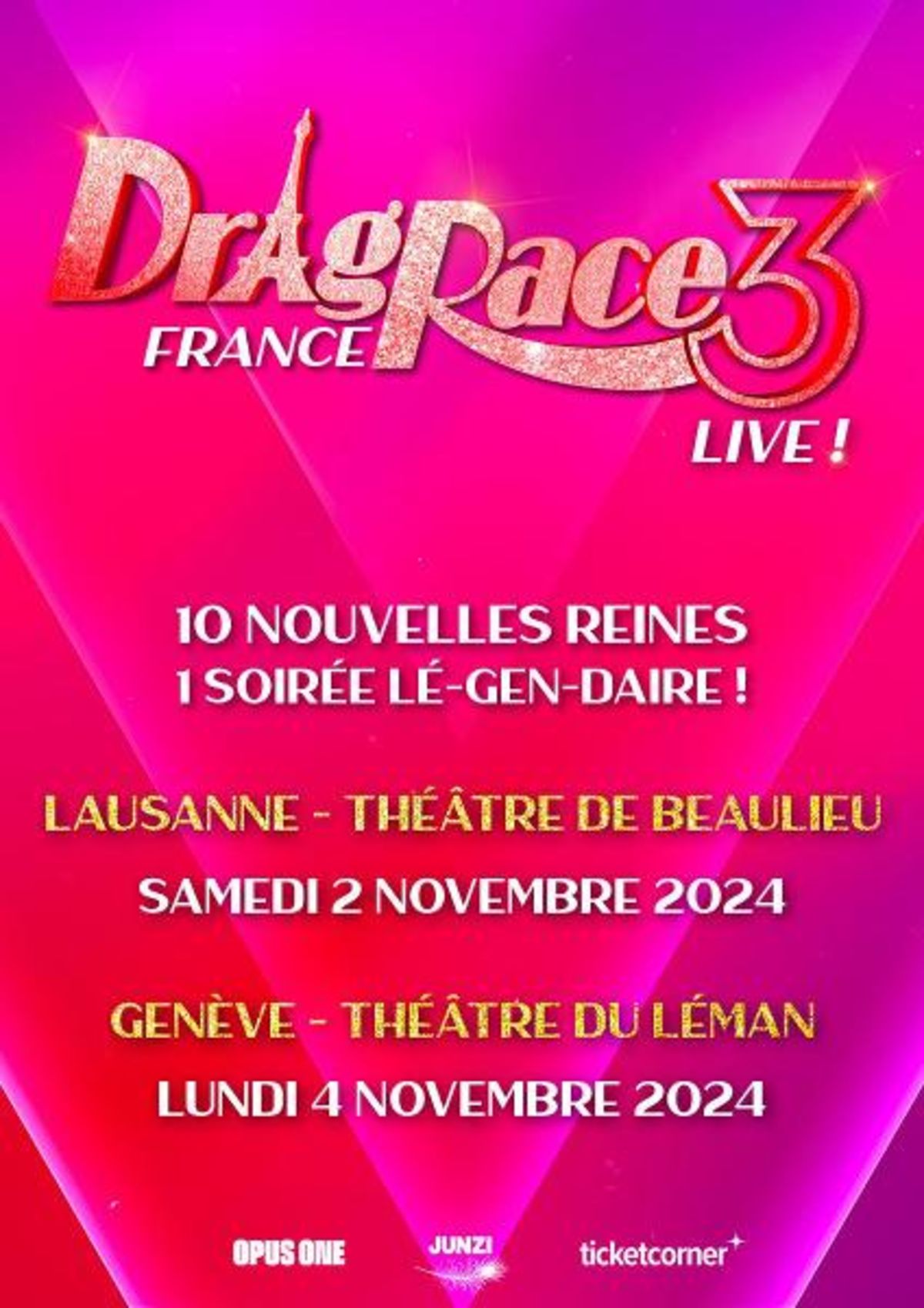 Drag Race France Live en tournée pour la saison 3