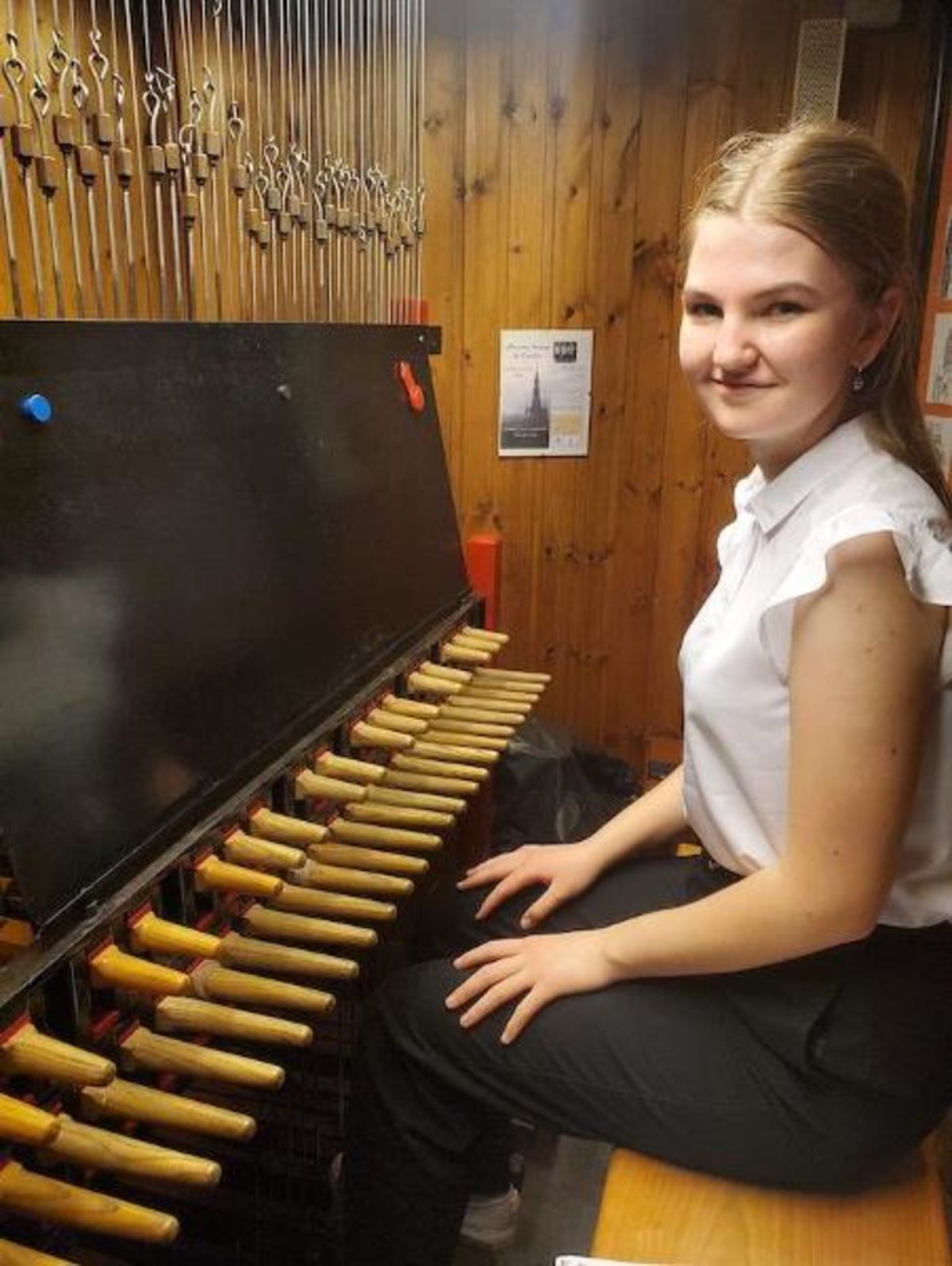 Récital de carillon par une carilloniste ukrainienne