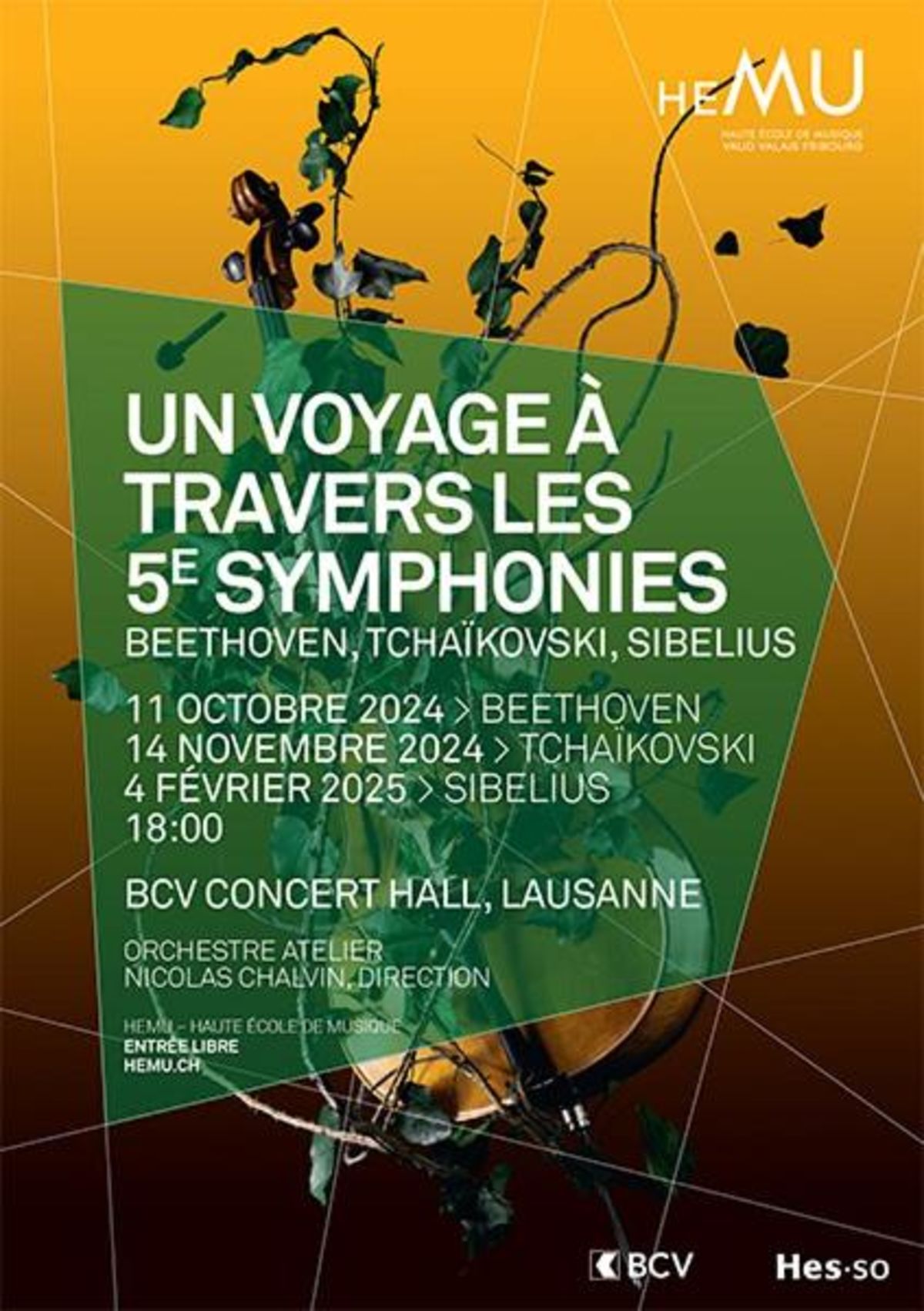 Un voyage à travers les 5e symphonies