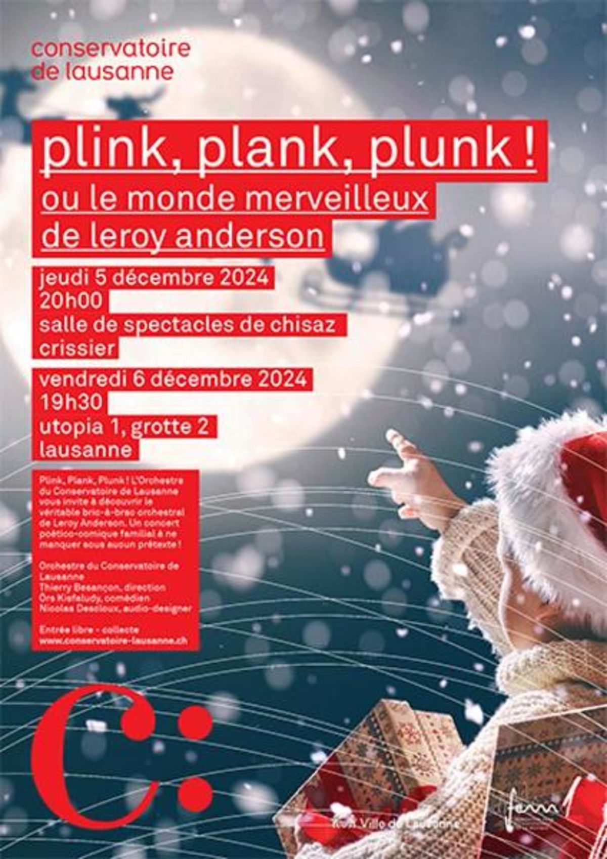 Plink, Plank, Plunk! ou le monde merveilleux de Leroy Anderson