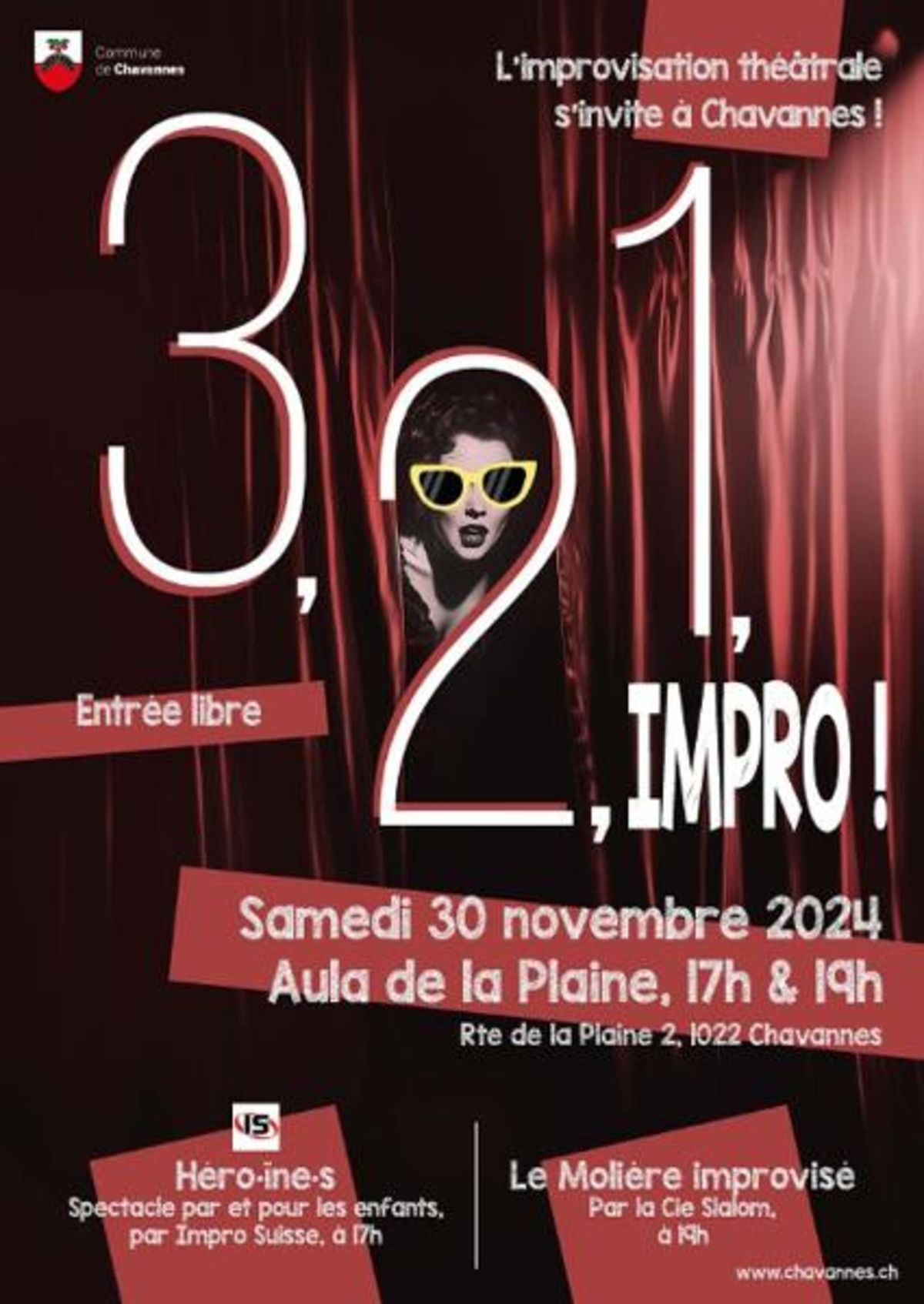 3, 2, 1, Impro!