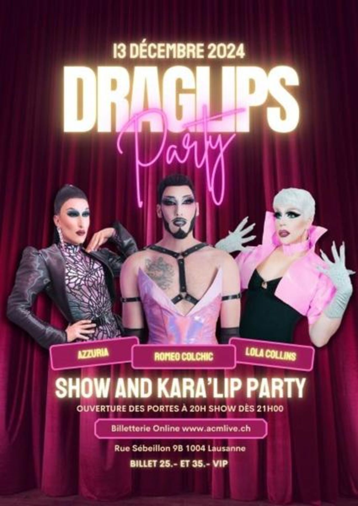 Drag Lips Party!