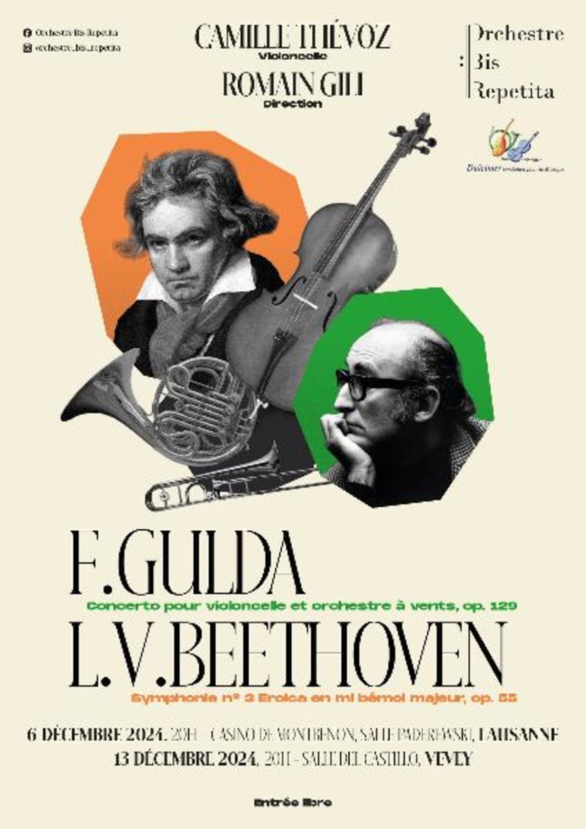 Concert Gulda/Beethoven - Orchestre Bis Repetita.