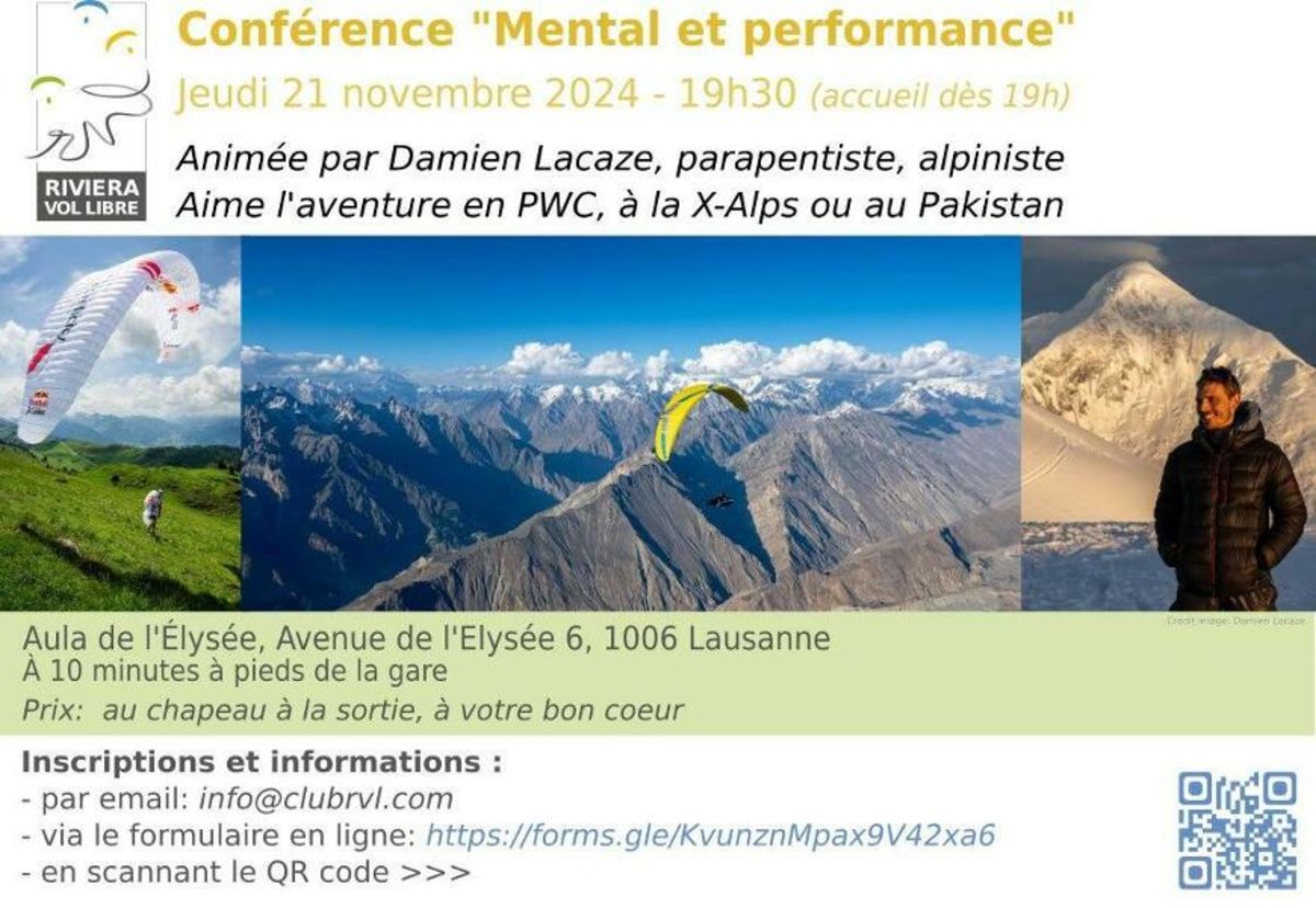 Conférence "mental et performance"