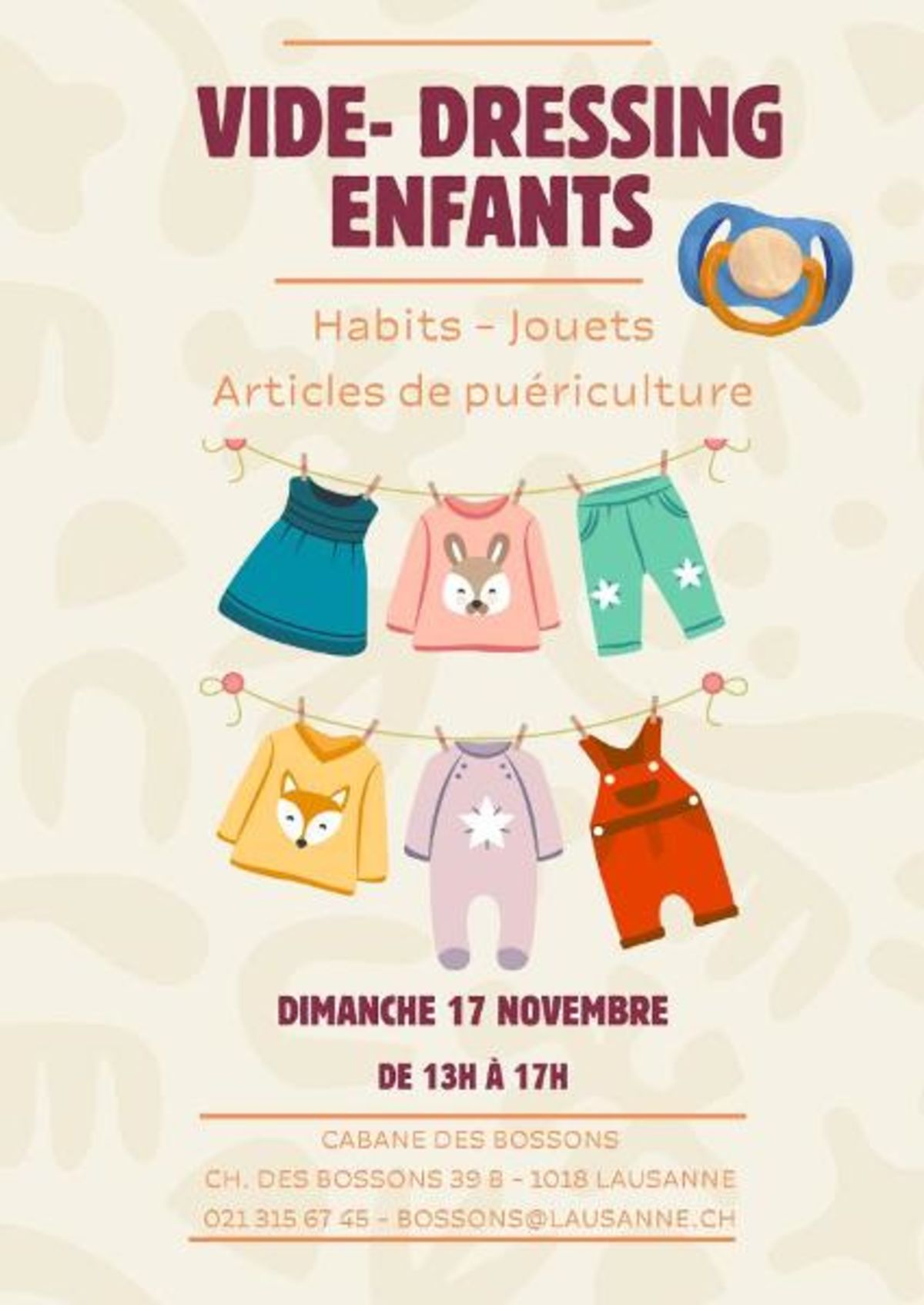 Vide-dressing enfants