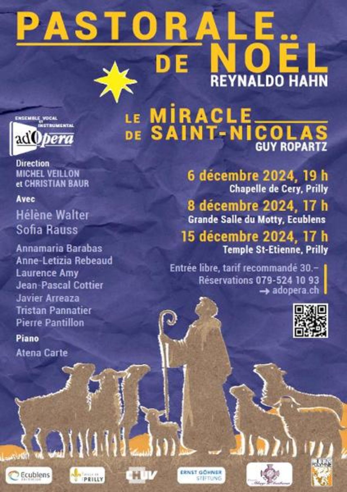 Le Miracle de Saint-Nicolas - La Pastorale de Noël