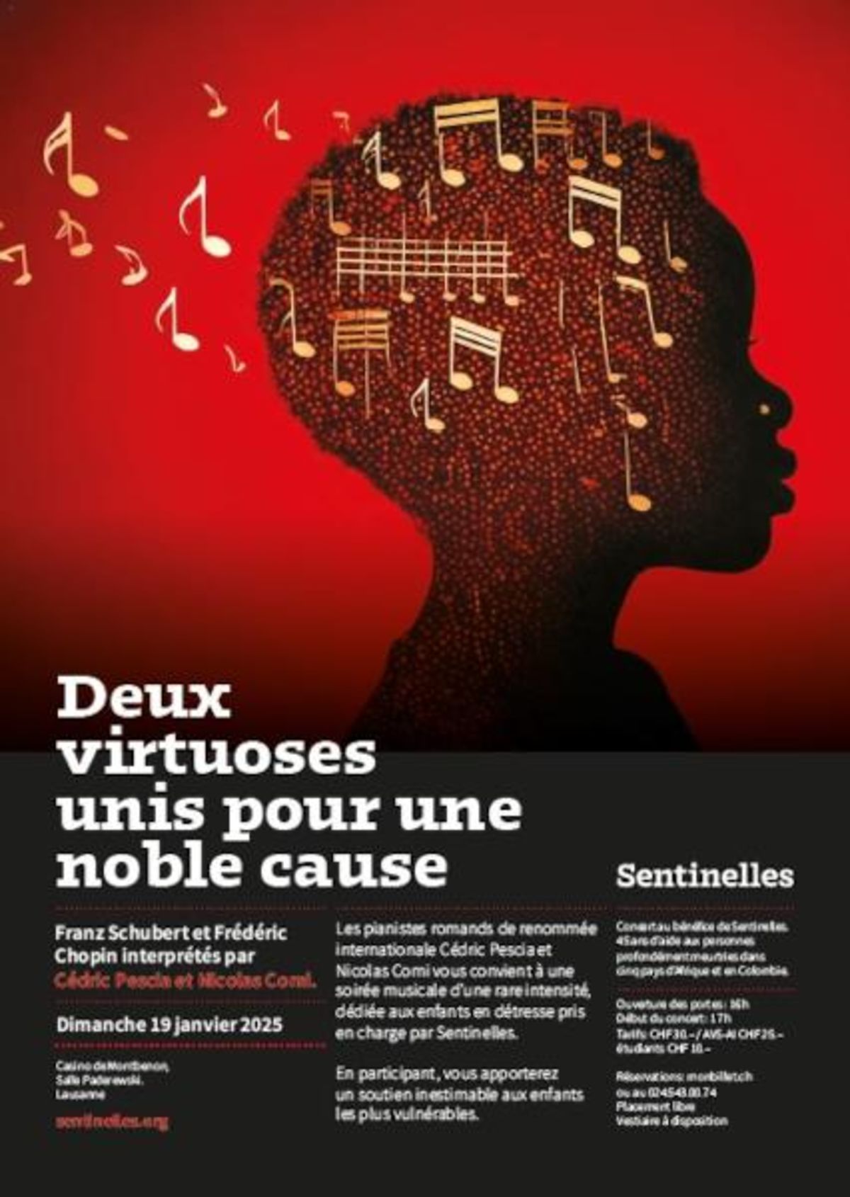 Deux virtuoses unis pour une noble cause