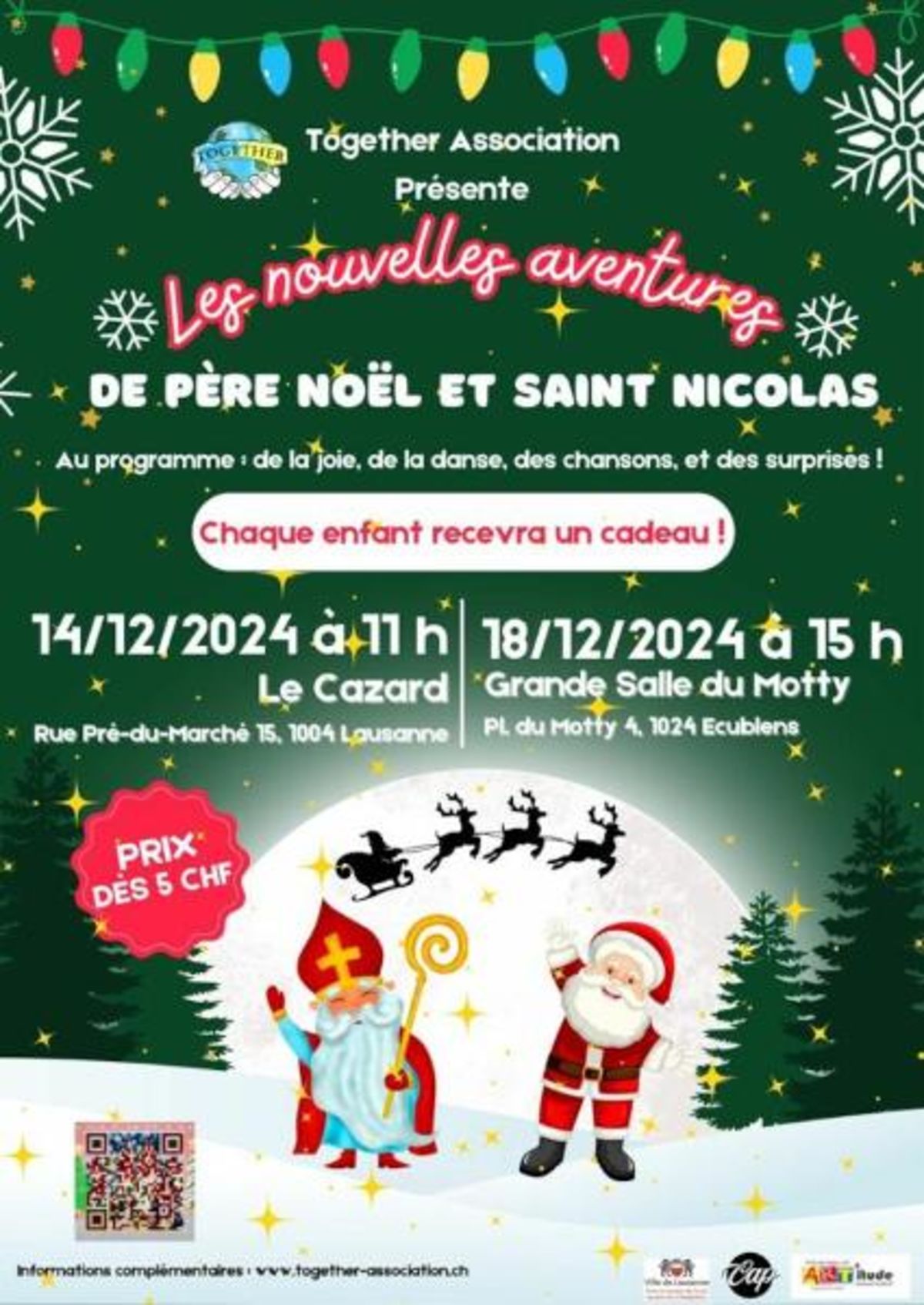 Les nouvelles aventures de Père Noël et de Saint Nicolas