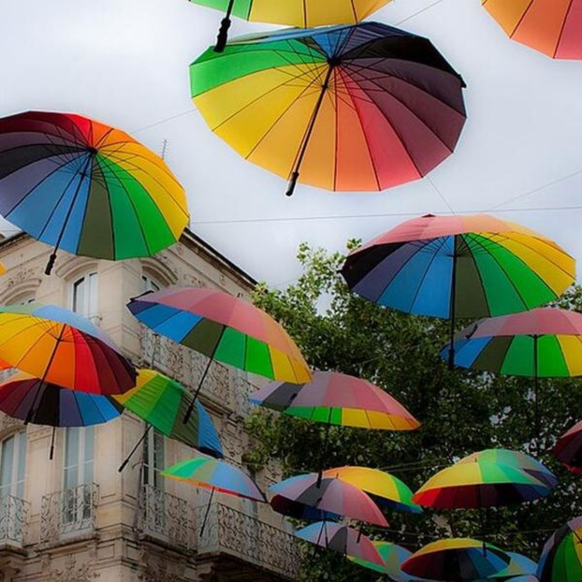 Les petits parapluies