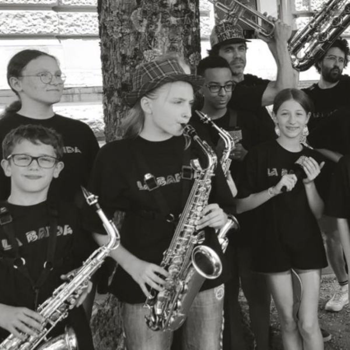 Concert de la Banda des écoles lausannoises à la Bibliothèque Jeunesse