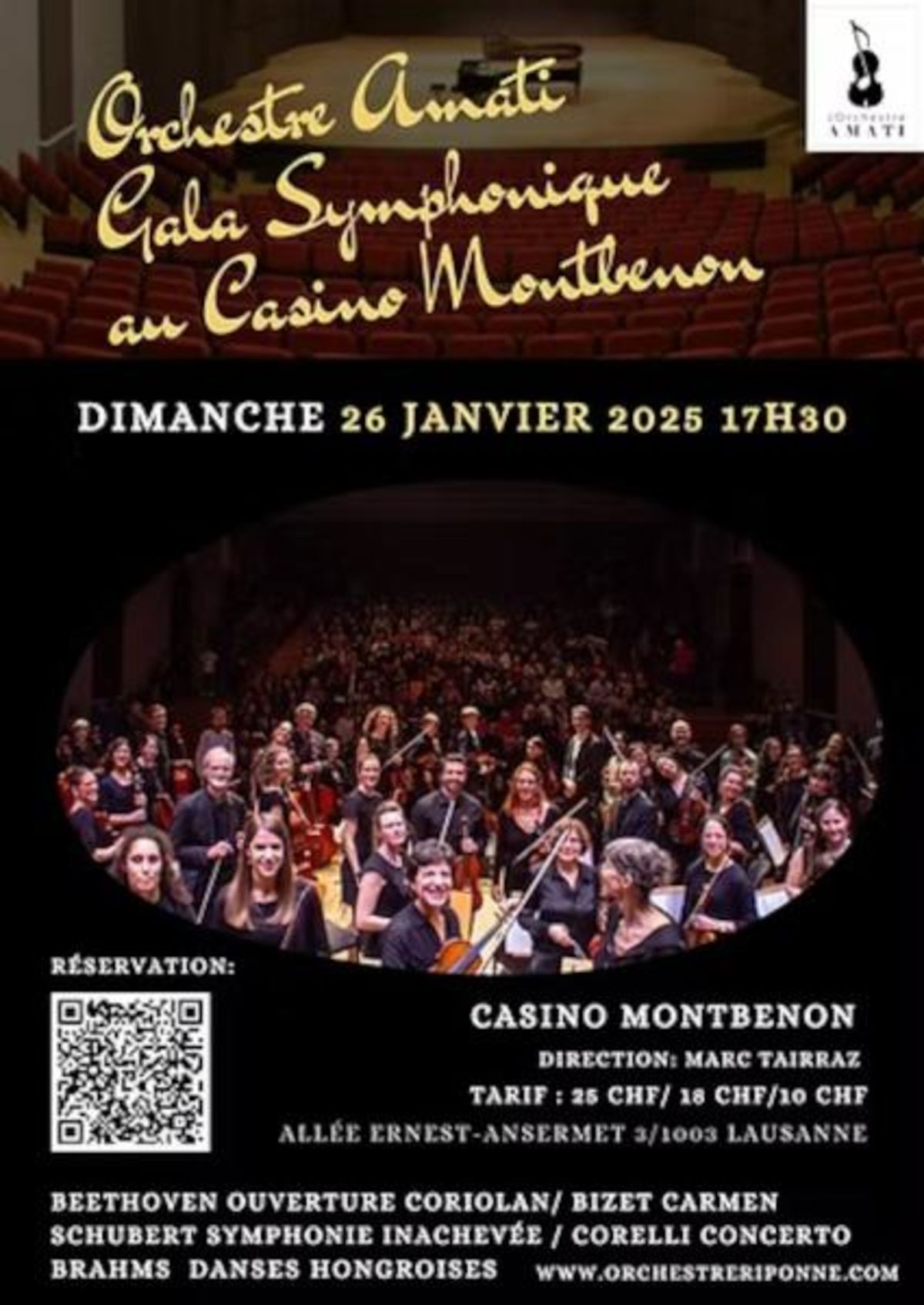 Orchestre Amati: Gala Symphonique