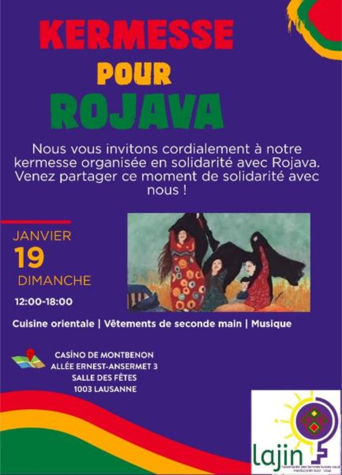 Kermesse pour Rojava