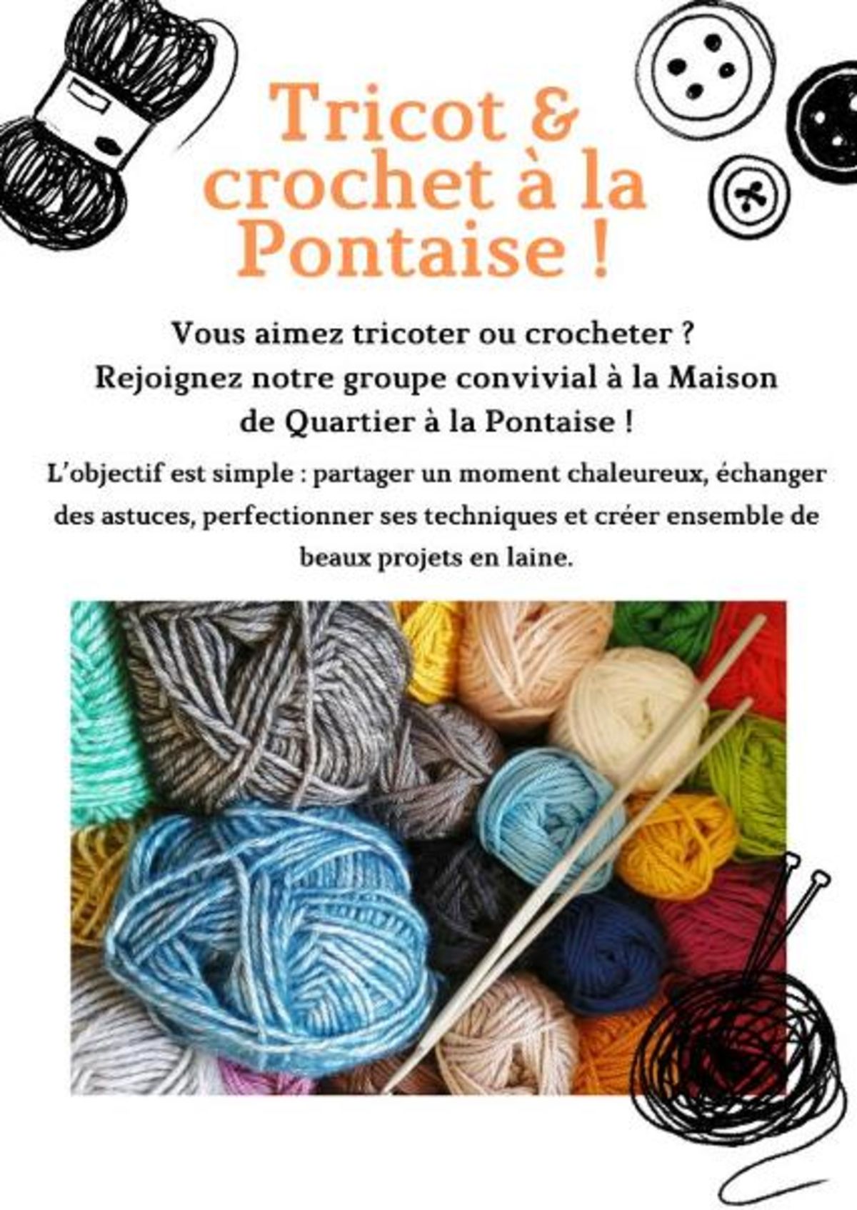 Tricot &amp; crochet à la Pontaise