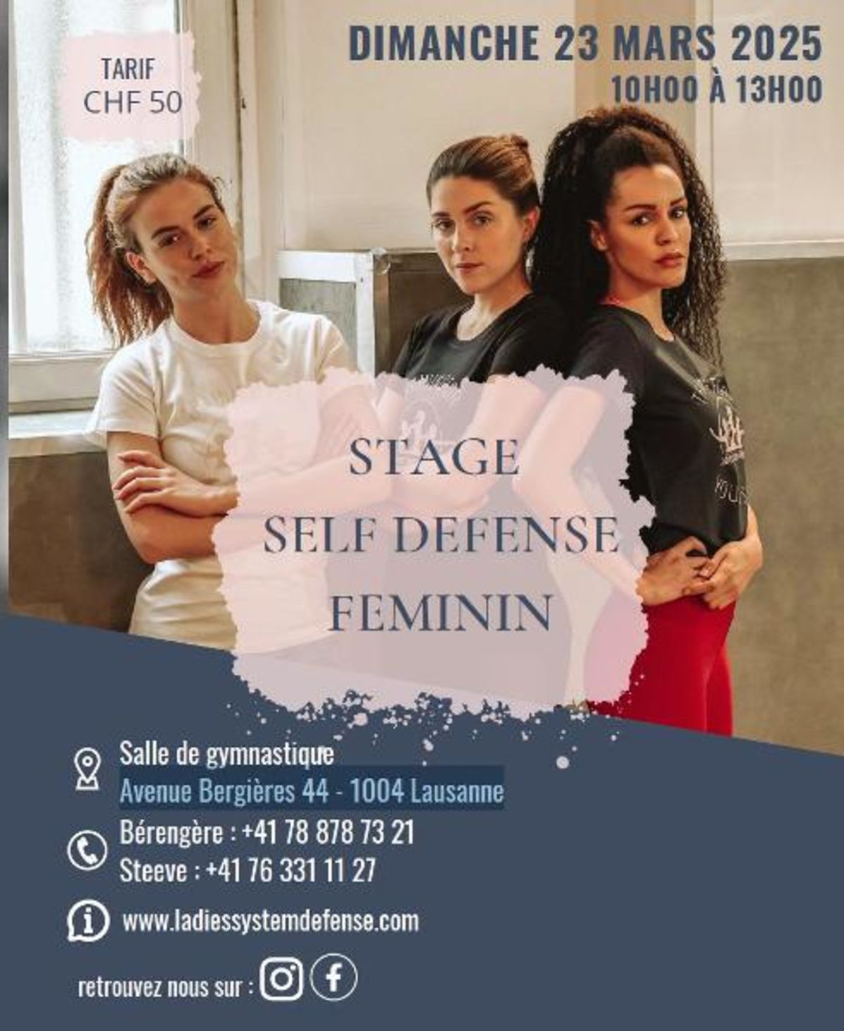 Atelier self defense féminin