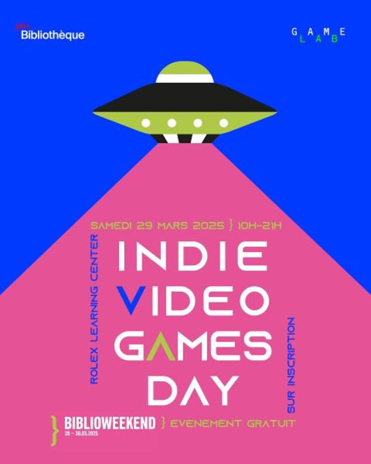 BiblioWeekend 2025 - Indie Video Games Day