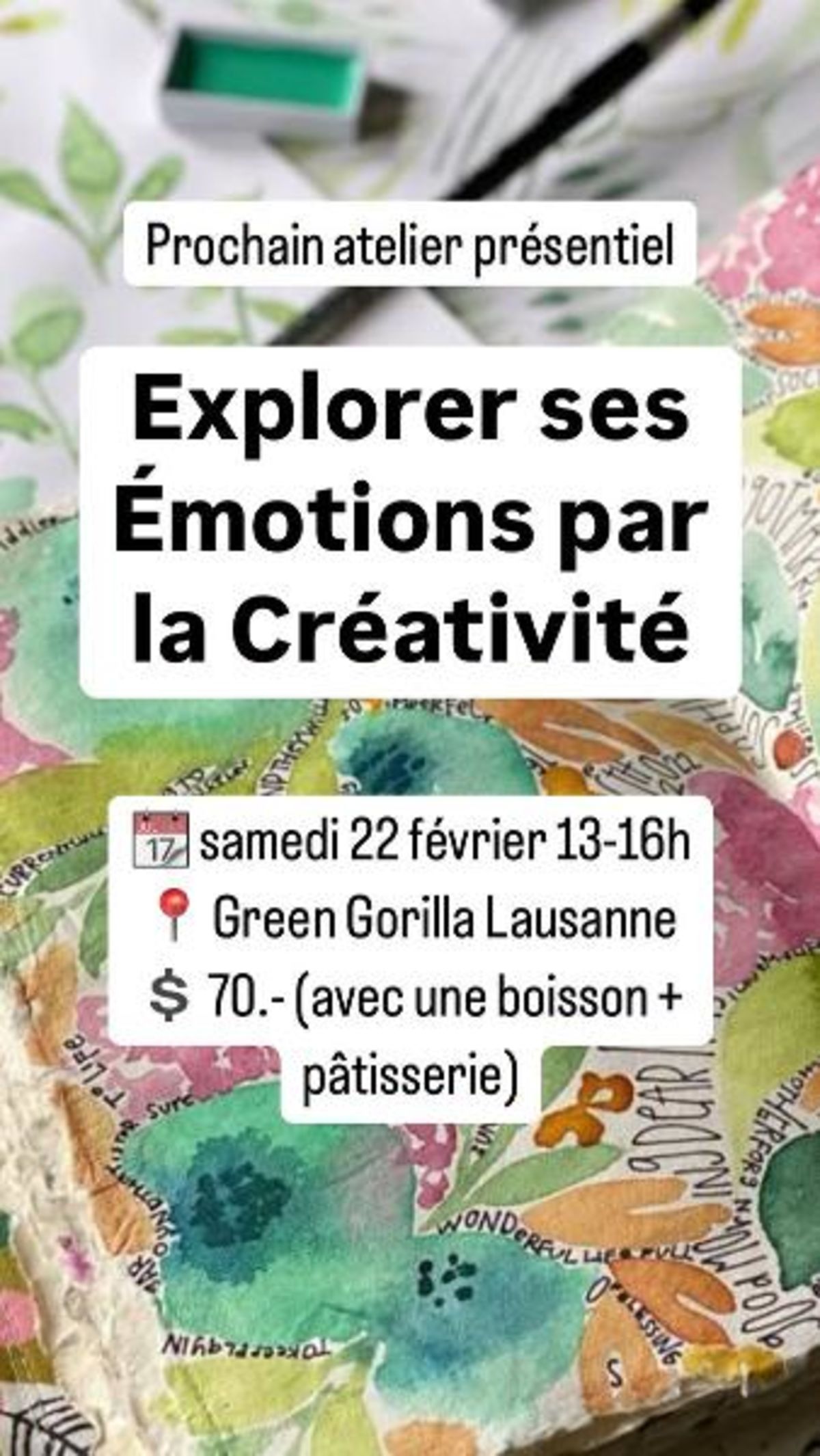 Atelier «Explorer ses Émotions par la Créativité»