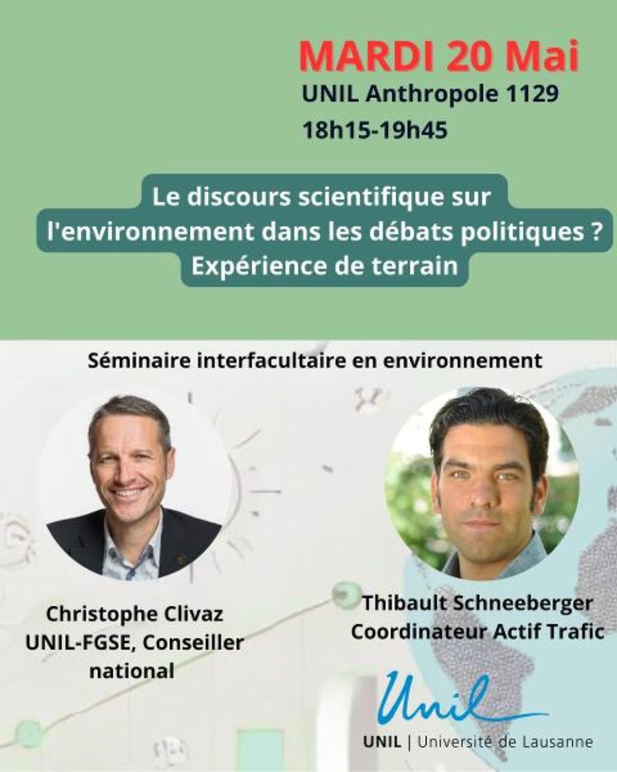 Le discours scientifique sur l'environnement dans les débats politiques? Expé...