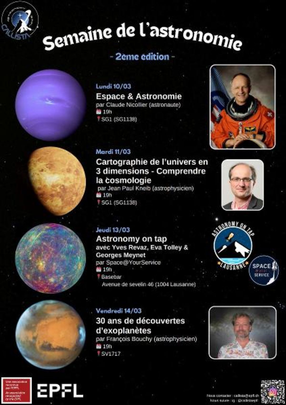 Semaine de l’astronomie (2e édition)