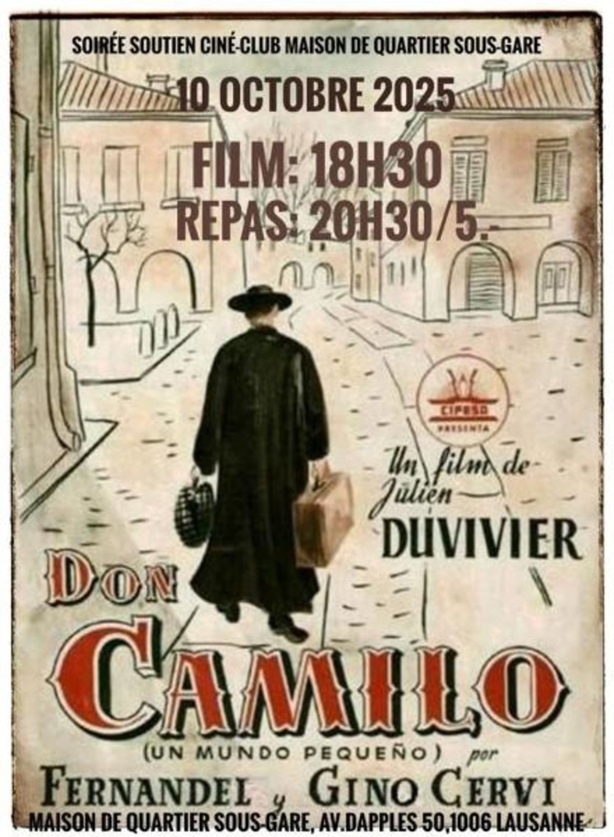 Soirée Don Camillo