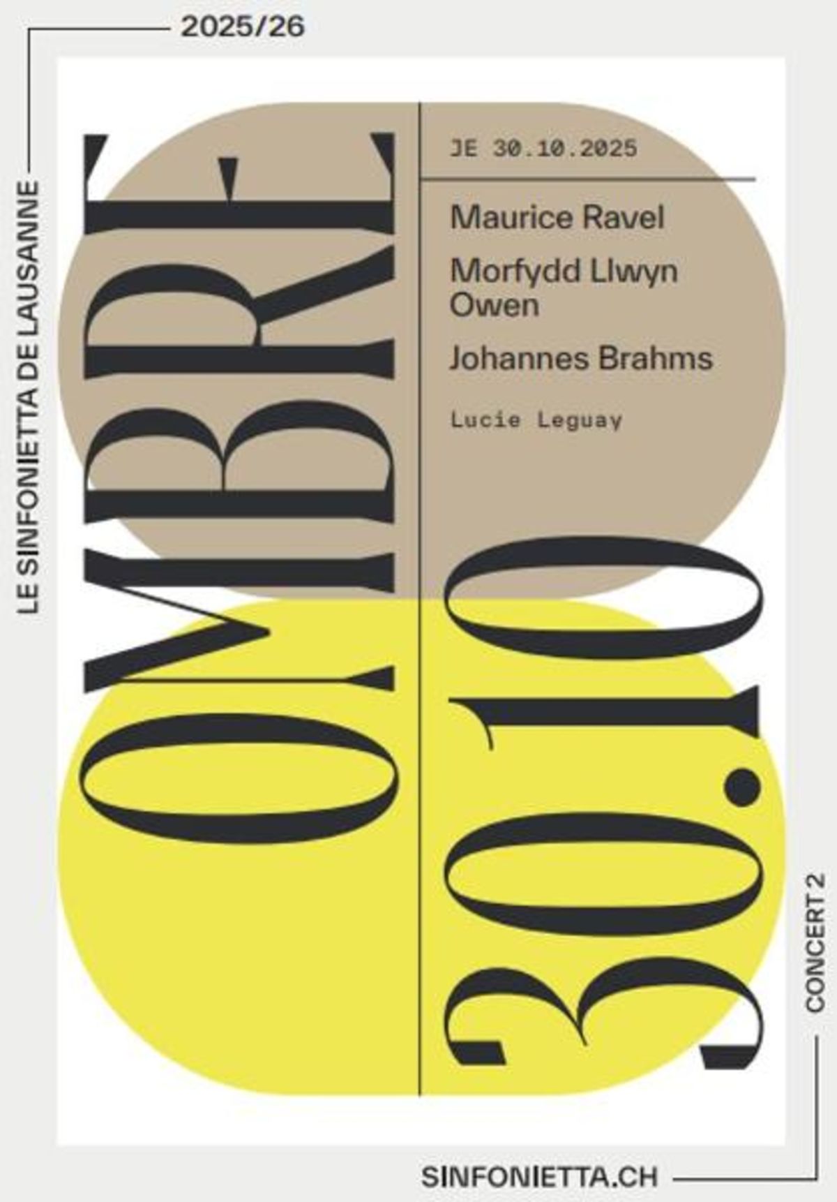 Sinfonietta de Lausanne - Concert 2