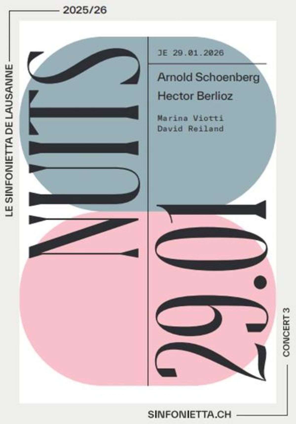 Sinfonietta de Lausanne - Concert 3
