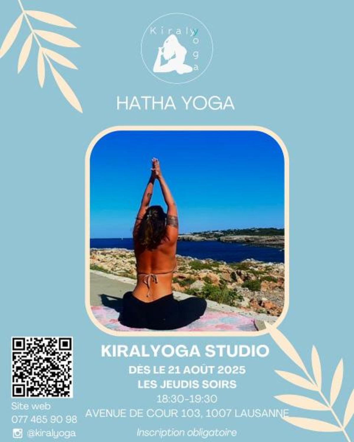 Cours de Hatha Yoga