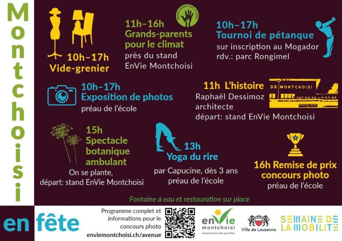 L’avenue est à vous! - Journée Montchoisi