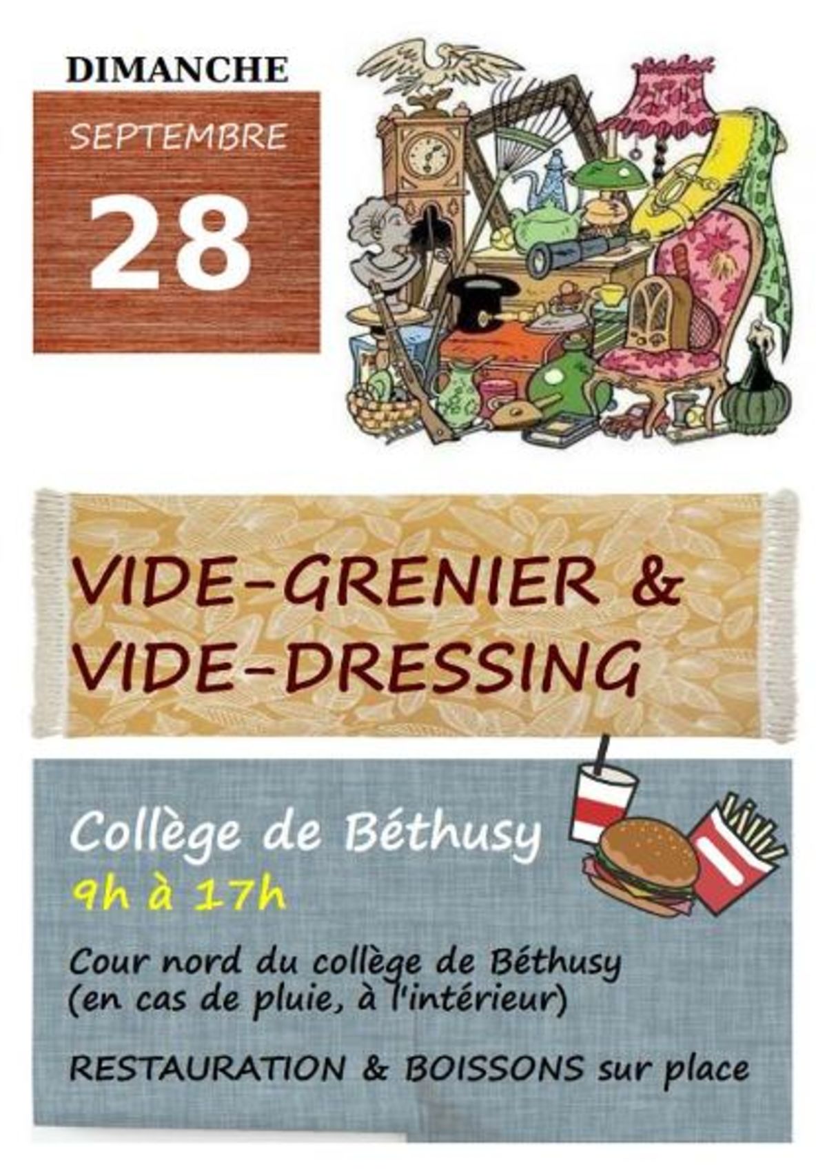 Vide-grenier du Collège de Béthusy