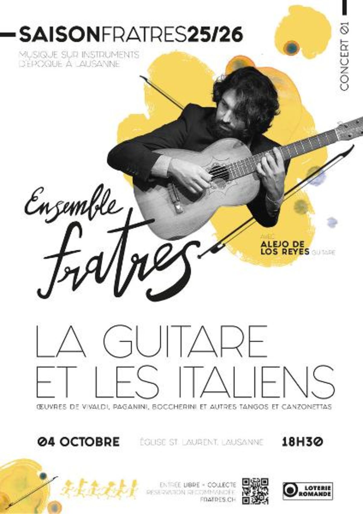 La guitare et les italiens